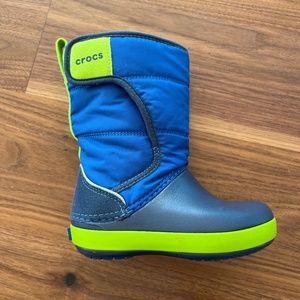 Crocs Lodgepoint Snow Boot - Toddler size 8